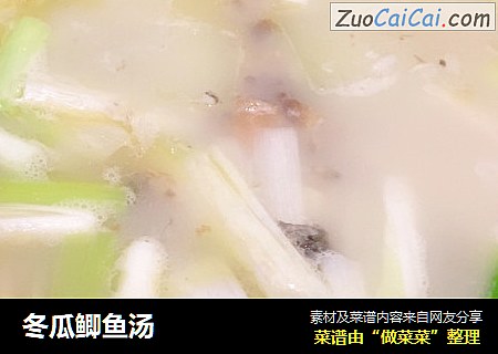 冬瓜鲫鱼汤