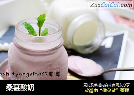 桑葚酸奶