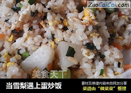 当雪梨遇上蛋炒饭