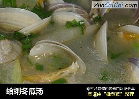 蛤蜊冬瓜汤