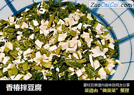 香椿拌豆腐