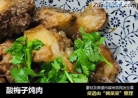 酸梅子炖肉