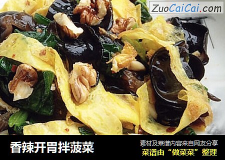 香辣开胃拌菠菜