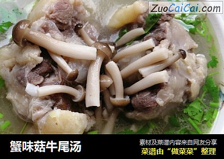 蟹味菇牛尾汤