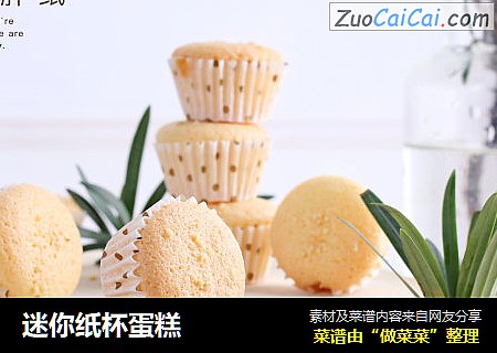 迷你纸杯蛋糕