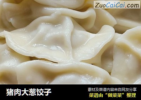 猪肉大葱饺子