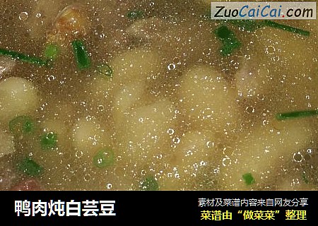 鸭肉炖白芸豆