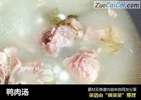 鸭肉汤