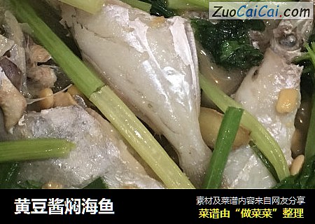 黄豆酱焖海鱼