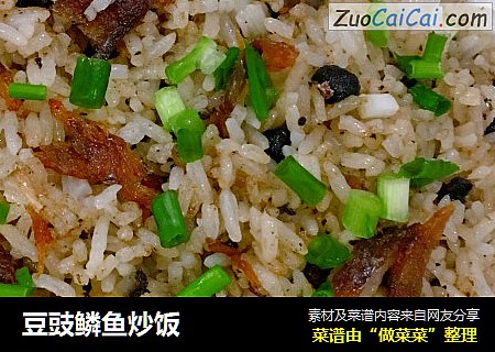 豆豉鳞鱼炒饭