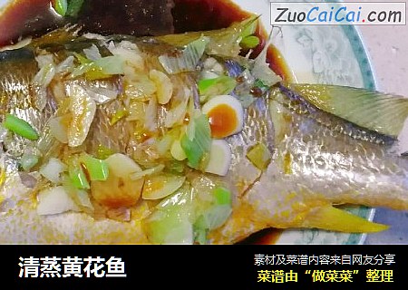 清蒸黄花鱼