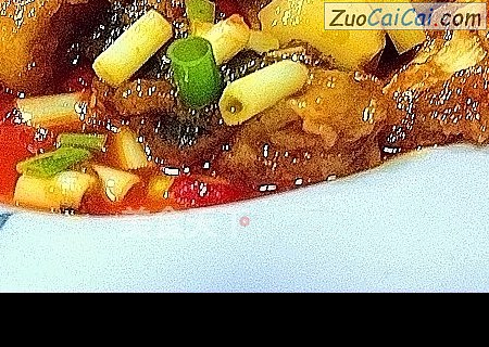 蒜烧鱼排