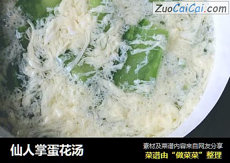 仙人掌蛋花汤