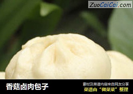 香菇卤肉包子