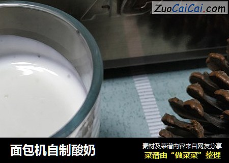 面包机自制酸奶