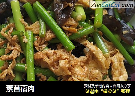 素苜蓿肉
