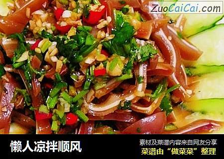 懒人凉拌顺风