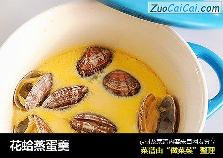 花蛤蒸蛋羹