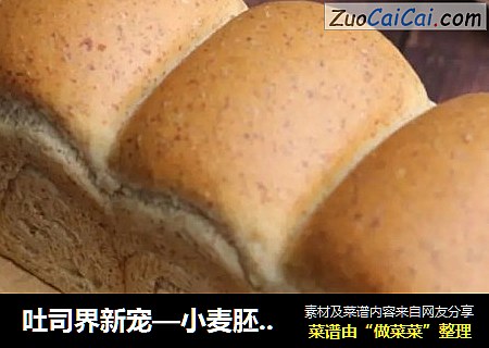 吐司界新宠—小麦胚芽吐司