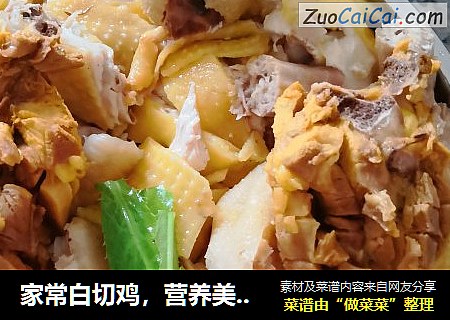 家常白切鸡，营养美味隔壁小孩都馋哭了
