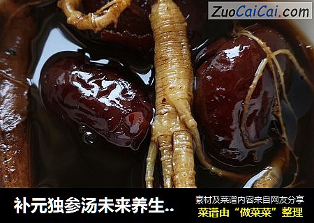 补元独参汤未来养生必需品