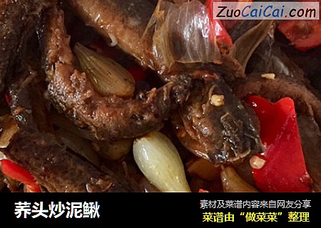 荞头炒泥鳅