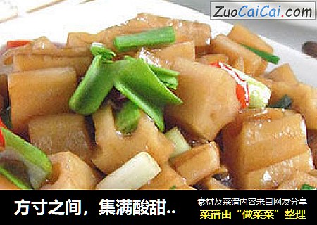 方寸之间，集满酸甜—糖醋方寸藕