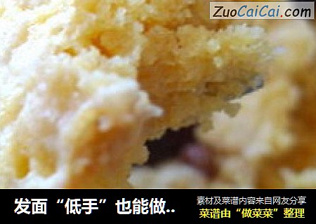 发面“低手”也能做的美味小点——零失败杂粮发糕