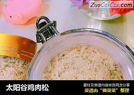 太阳谷鸡肉松