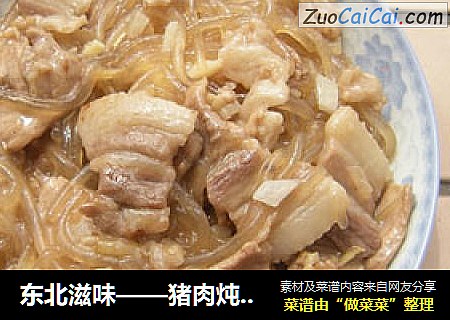 东北滋味——猪肉炖粉条