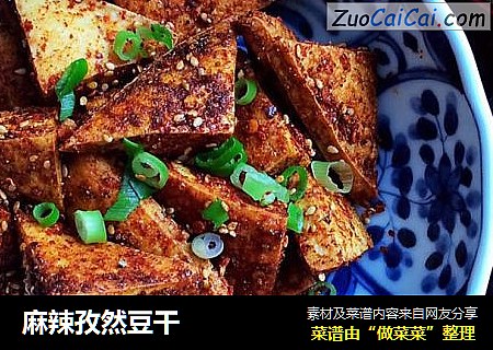 麻辣孜然豆干