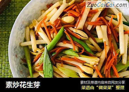 素炒花生芽