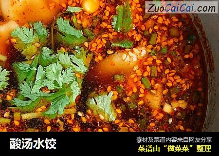 酸汤水饺