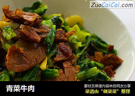 青菜牛肉
