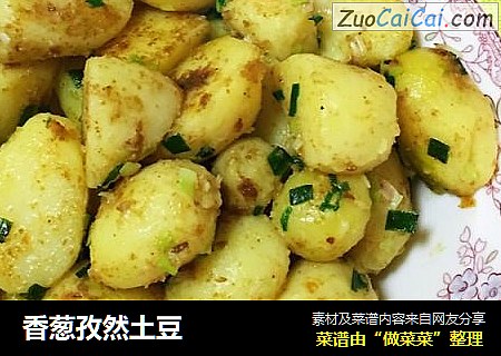 香葱孜然土豆