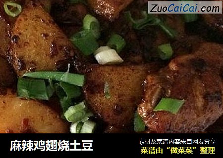 麻辣鸡翅烧土豆
