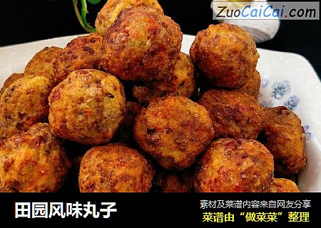 田园风味丸子