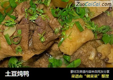 土豆炖鸭
