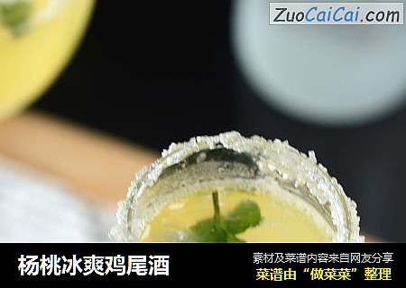 杨桃冰爽鸡尾酒