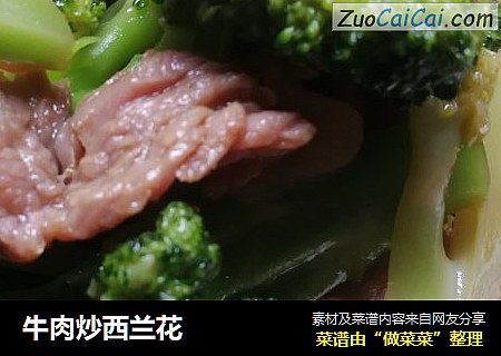 牛肉炒西兰花