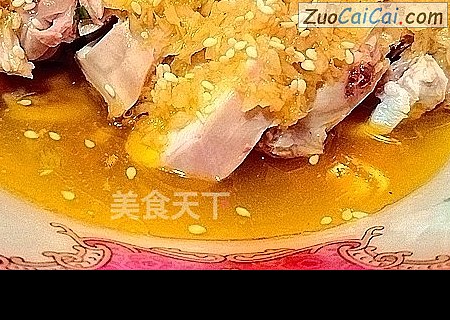姜汁兔腿