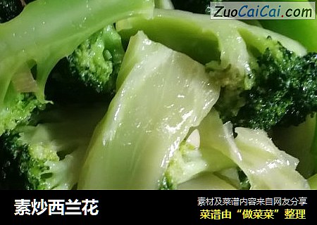 素炒西兰花