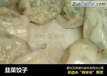 韭菜饺子