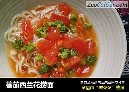 蕃茄西兰花捞面
