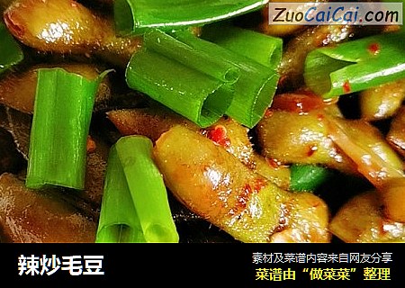 辣炒毛豆