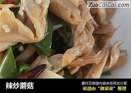 辣炒蘑菇