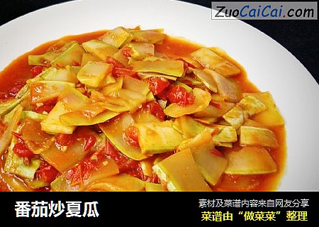 番茄炒夏瓜