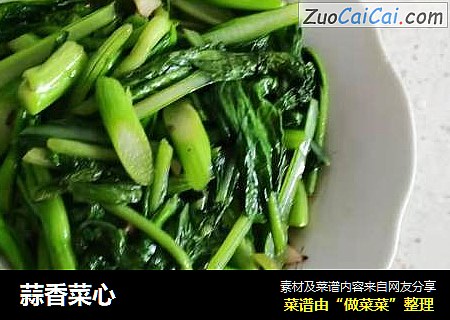 蒜香菜心
