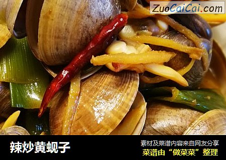 辣炒黄蚬子