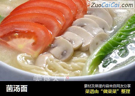 菌汤面